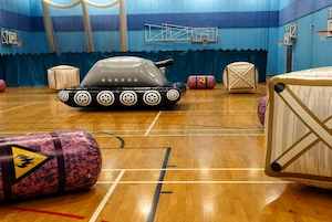 Adult Nerf war for a Newcastle stag group