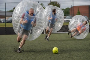 Bubble Football at Kenton Park Newcastle