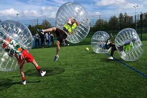 Bubble football stag do in Newcastle