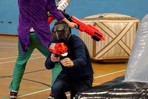 Indoor paintball alternative for Newcastle stags